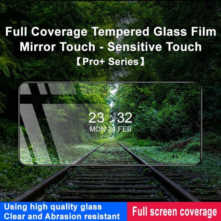 For vivo iQOO Z9 5G / Z9 Turbo 5G imak 9H Surface Hardness Full Screen Tempered Glass Film Pro+ Series - vivo Tempered Glass by imak | Online Shopping South Africa | PMC Jewellery | Buy Now Pay Later Mobicred