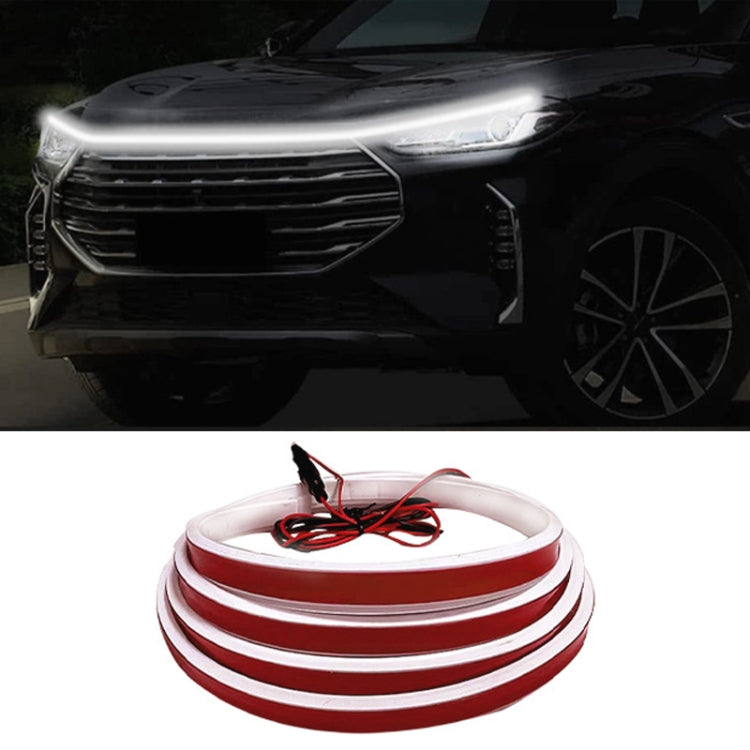 Car Startup Scan Through Hood LED Daytime Running Atmosphere Light, Length:1.8m(White Light) - Running Lights by PMC TechLife | Online Shopping South Africa | PMC TechLife | Buy Now Pay Later Mobicred