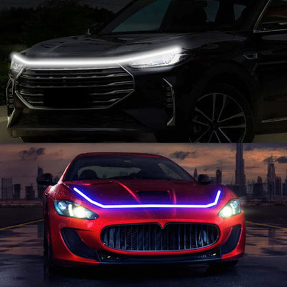 Car Startup Scan Through Hood LED Daytime Running Atmosphere Light, Length:1.8m(Blue Light) - Running Lights by PMC Jewellery | Online Shopping South Africa | PMC Jewellery | Buy Now Pay Later Mobicred