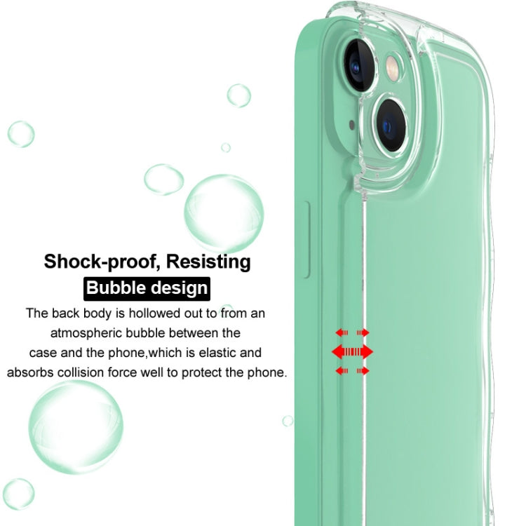 For Xiaomi 14 5G IMAK Wave Bubble Soft Shockproof Phone Case(Transparent) - 14 Cases by imak | Online Shopping South Africa | PMC Jewellery | Buy Now Pay Later Mobicred