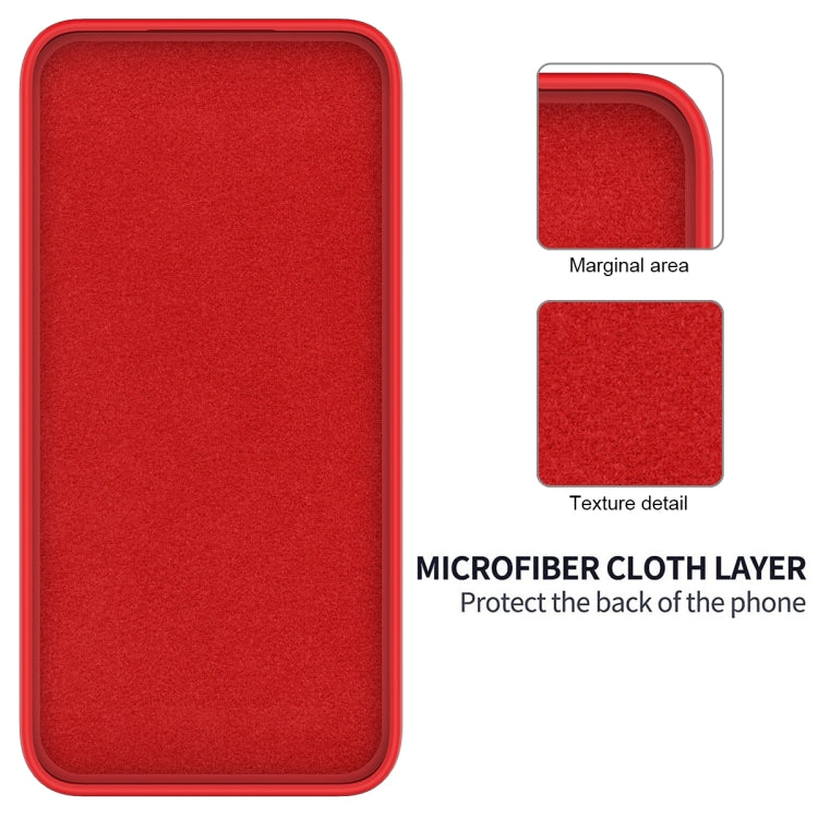 For Infinix Note 40 4G Solid Color Liquid Silicone Dropproof Full Coverage Protective Case(Red) - Infinix Cases by PMC TechLife | Online Shopping South Africa | PMC TechLife | Buy Now Pay Later Mobicred
