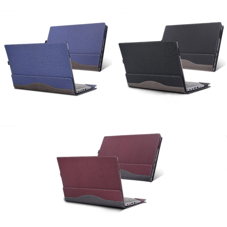 For Lenovo V15 G3 ABA / IAP Laptop Leather Anti-Fall Protective Case(Dark Blue) - 15.6 - 17 inch by PMC Jewellery | Online Shopping South Africa | PMC Jewellery | Buy Now Pay Later Mobicred