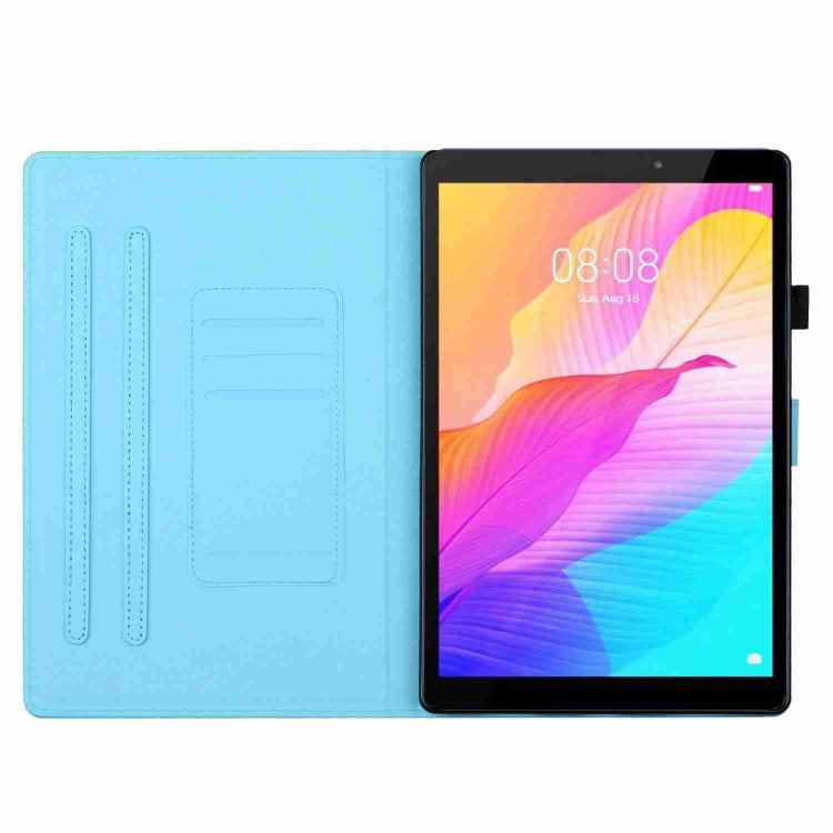 For iPad 11 Pro 2024 / 2020 / Air 4 10.9 Painted Pattern Stitching Smart Leather Tablet Case(Flower Deer) - iPad Air (2022) / (2020) 10.9 Cases by PMC TechLife | Online Shopping South Africa | PMC TechLife | Buy Now Pay Later Mobicred