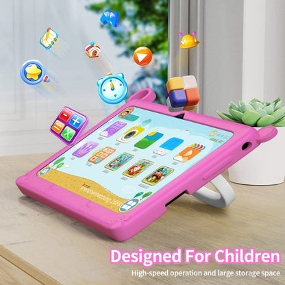 A133 7 inch Kid Tablet with Silicone Case,  2GB+32GB, Android 11 Allwinner A133 Quad Core CPU Support Parental Control Google Play(Pink) -  by PMC Jewellery | Online Shopping South Africa | PMC Jewellery