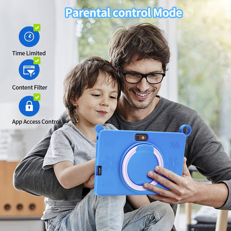 A133 7 inch Kid Tablet with Silicone Case,  2GB+32GB, Android 11 Allwinner A133 Quad Core CPU Support Parental Control Google Play(Blue) -  by PMC Jewellery | Online Shopping South Africa | PMC Jewellery