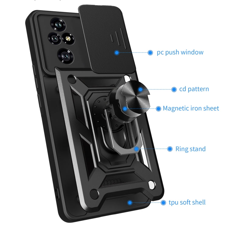 For Honor 200 Pro Sliding Camera Cover Design TPU+PC Phone Case(Rose Gold) - free shipping - PMC TechLife - Order now!