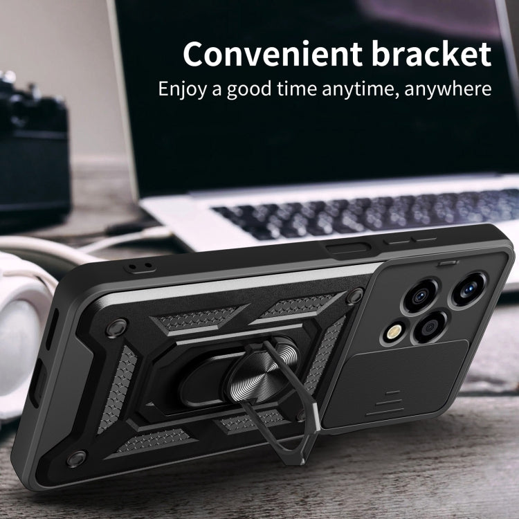 For Honor 200 Lite Global Sliding Camera Cover Design TPU+PC Phone Case(Green) - free shipping - PMC TechLife - Order now!