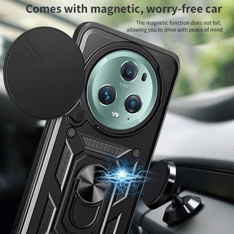 For Honor Magic5 Pro Sliding Camera Cover Design TPU+PC Phone Case(Green) - free shipping - PMC TechLife - Order now!