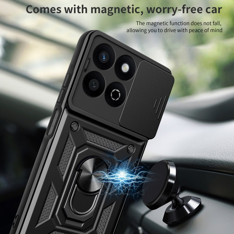 For Honor 200 Smart Sliding Camera Cover Design TPU+PC Phone Case(Rose Gold) - free shipping - PMC TechLife - Order now!