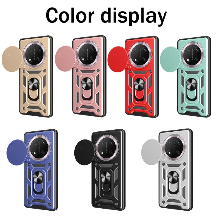 For Honor X60 Pro / X9c Sliding Camera Cover Design TPU+PC Phone Case(Rose Gold) - free shipping - PMC TechLife - Order now!
