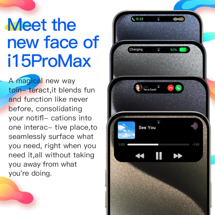i15ProMax / U18, 3GB+32GB, 6.53 inch Face Identification Android 8.1 MTK6737 Quad Core, Network: 4G, OTG, Dual SIM(White) -  by PMC Jewellery | Online Shopping South Africa | PMC Jewellery
