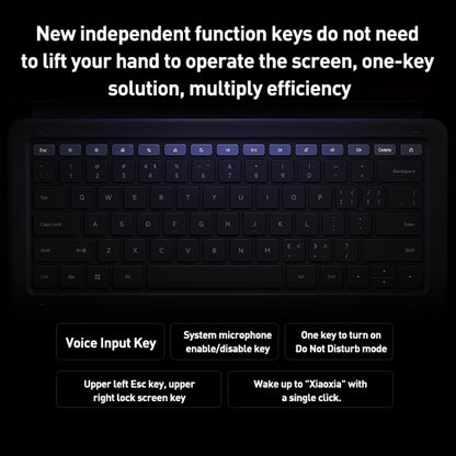 Original For Xiaomi Pad 6 Max 14 Intelligent Touch Pad Keyboard(Black) - Others Keyboard by Xiaomi | Online Shopping South Africa | PMC Jewellery