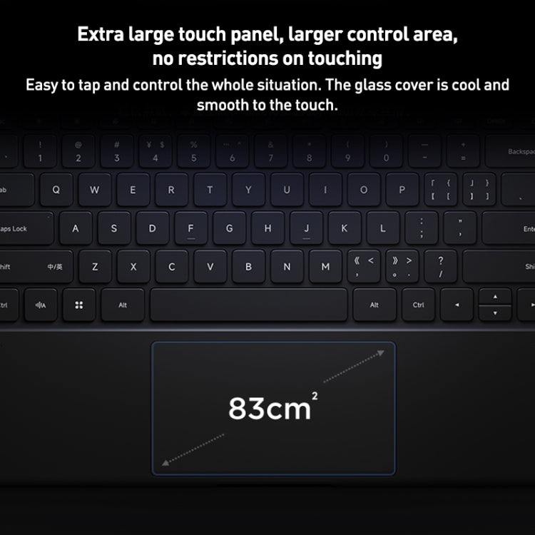 Original For Xiaomi Pad 6 Max 14 Intelligent Touch Pad Keyboard(Black) - Others Keyboard by Xiaomi | Online Shopping South Africa | PMC Jewellery