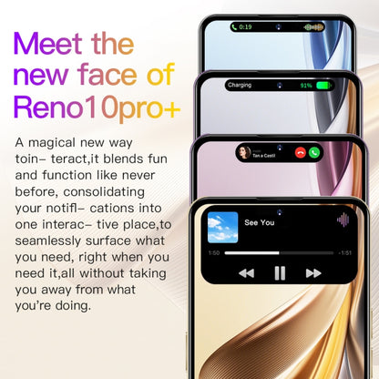 Reno10Pro+ / U22, 3GB+32GB, 6.53 inch Screen, Face Identification, Android 8.1 MTK6737 Quad Core, Network: 4G, OTG, Dual SIM(Black) -  by PMC Jewellery | Online Shopping South Africa | PMC Jewellery