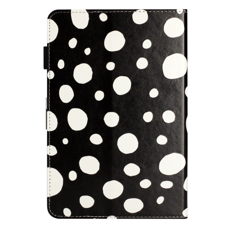 10 inch Dot Pattern Leather Tablet Case(Black White Dot) - 10 - 11 inch by PMC TechLife | Online Shopping South Africa | PMC TechLife | Buy Now Pay Later Mobicred