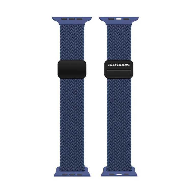 For Apple Watch SE 2023 40mm DUX DUCIS Mixture Pro Series Magnetic Buckle Nylon Braid Watch Band(Rainbow) - Watch Bands by DUX DUCIS | Online Shopping South Africa | PMC Jewellery | Buy Now Pay Later Mobicred