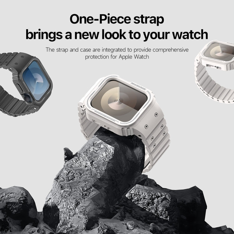 For Apple Watch Series 8 41mm DUX DUCIS OA Series Integrated Magnetic Watch Band(Starlight) - Watch Bands by DUX DUCIS | Online Shopping South Africa | PMC Jewellery | Buy Now Pay Later Mobicred