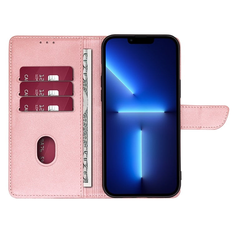 For Honor Magic6 Pro Calf Texture Buckle Flip Leather Phone Case(Rose Gold) - Honor Cases by PMC Jewellery | Online Shopping South Africa | PMC Jewellery | Buy Now Pay Later Mobicred