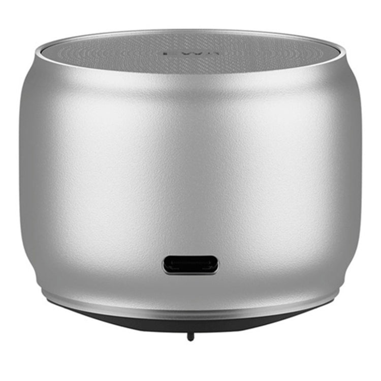 EWA A126 Mini Bluetooth 5.0 Bass Radiator Metal Speaker(Sliver) - Mini Speaker by EWA | Online Shopping South Africa | PMC Jewellery | Buy Now Pay Later Mobicred