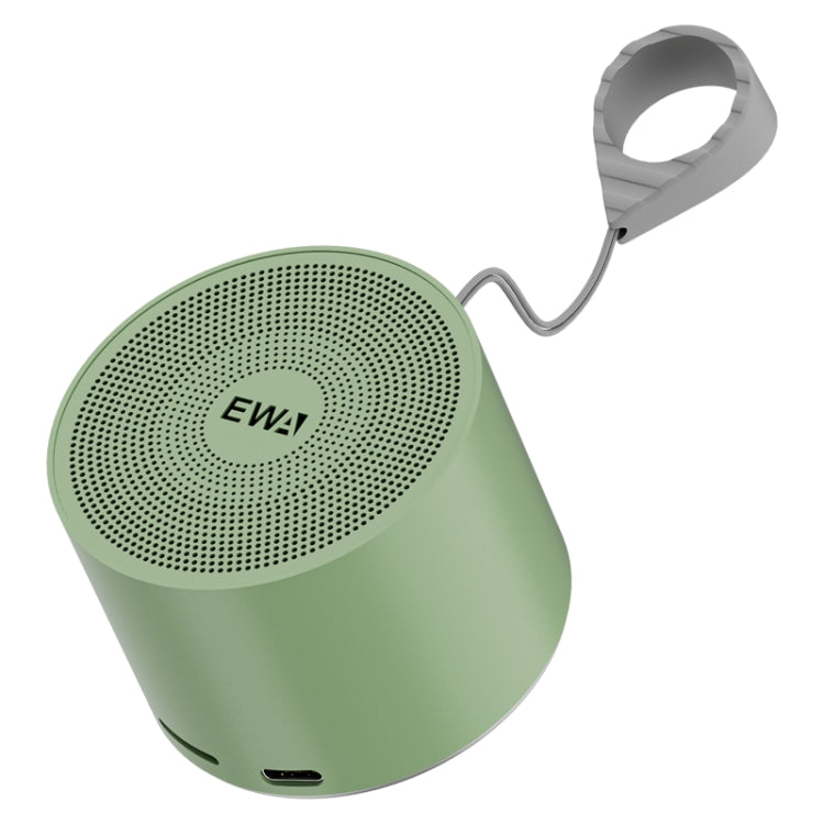 EWA A129 Mini Bluetooth 5.0 Bass Radiator Metal Speaker(Green) - Mini Speaker by EWA | Online Shopping South Africa | PMC Jewellery | Buy Now Pay Later Mobicred