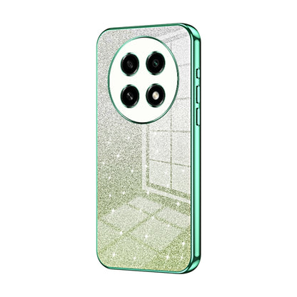 For OPPO A2 Pro Gradient Glitter Powder Electroplated Phone Case(Green) - A2 Pro Cases by PMC Jewellery | Online Shopping South Africa | PMC Jewellery | Buy Now Pay Later Mobicred