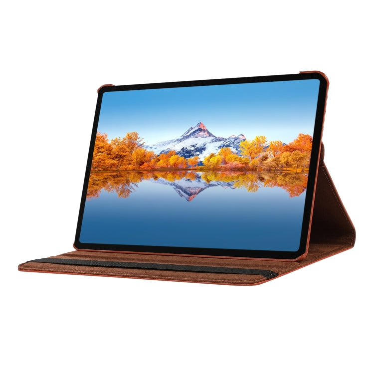 For Lenovo Tab M11 / Xiaoxin Pad 11 2024 360 Degree Rotation Litchi Texture Leather Tablet Case(Green) - Lenovo by PMC Jewellery | Online Shopping South Africa | PMC Jewellery | Buy Now Pay Later Mobicred