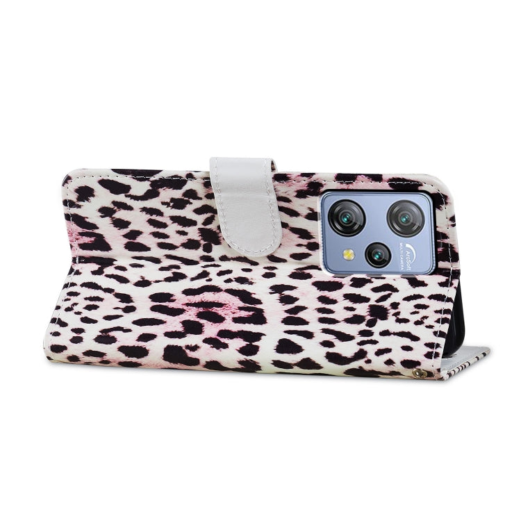 For Blackview A53 Pro Painted Pattern Horizontal Flip Leather Phone Case(Leopard) - More Brand by PMC Jewellery | Online Shopping South Africa | PMC Jewellery | Buy Now Pay Later Mobicred