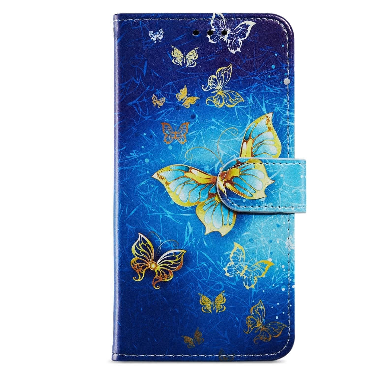 For Blackview A55 Pro Painted Pattern Horizontal Flip Leather Phone Case(Butterfly) - More Brand by PMC Jewellery | Online Shopping South Africa | PMC Jewellery | Buy Now Pay Later Mobicred