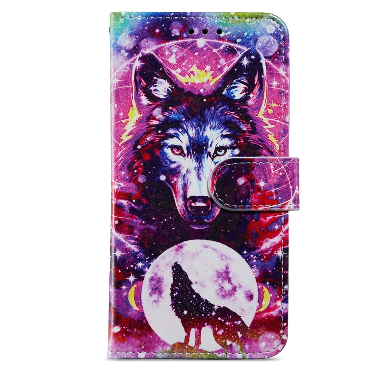 For Blackview A55 Pro Painted Pattern Horizontal Flip Leather Phone Case(Wolf Totem) - More Brand by PMC TechLife | Online Shopping South Africa | PMC TechLife | Buy Now Pay Later Mobicred
