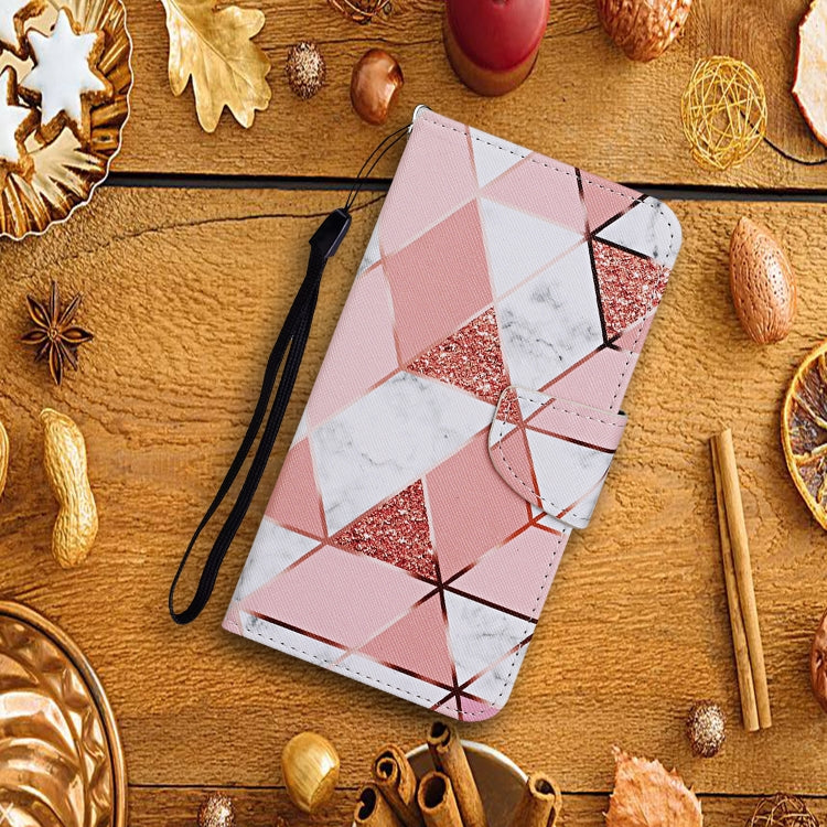 For Xiaomi Redmi 13T Colored Drawing Pattern Leather Phone Case(Marble) - Xiaomi Cases by PMC TechLife | Online Shopping South Africa | PMC TechLife | Buy Now Pay Later Mobicred