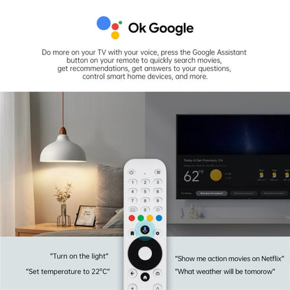 MECOOL KM2 Plus Android 11 Dual-band WiFi Smart Voice TV Box 4GB+32GB, EU Plug(White) - Amlogic S905 by MECOOL | Online Shopping South Africa | PMC Jewellery | Buy Now Pay Later Mobicred