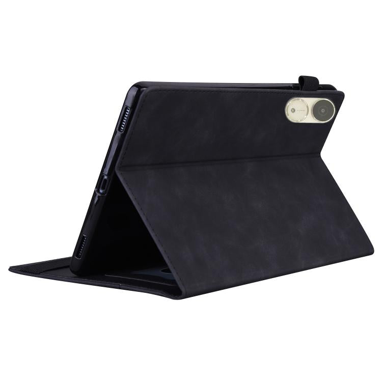 For Honor Pad V9 Splicing Shockproof Leather Tablet Case(Black) - Honor by PMC TechLife | Online Shopping South Africa | PMC TechLife | Buy Now Pay Later Mobicred