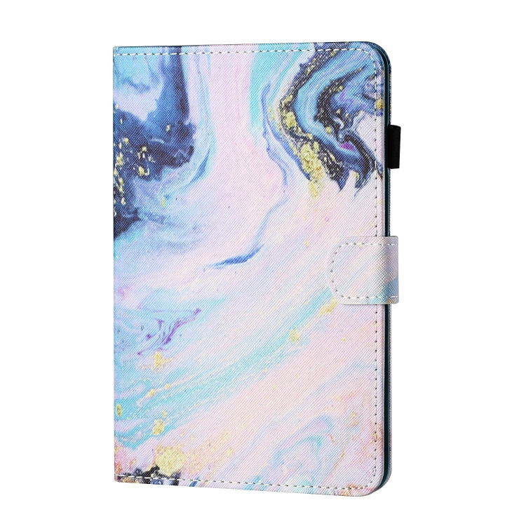 For Lenovo Tab P12 2023 / TB370FU Coloured Drawing Stitching Smart Leather Tablet Case(Quicksand) - Lenovo by PMC TechLife | Online Shopping South Africa | PMC TechLife | Buy Now Pay Later Mobicred