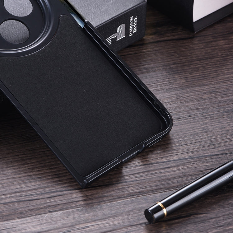For OnePlus Open PU MagSafe Magnetic Phone Case(Black) - OnePlus Cases by PMC TechLife | Online Shopping South Africa | PMC TechLife | Buy Now Pay Later Mobicred