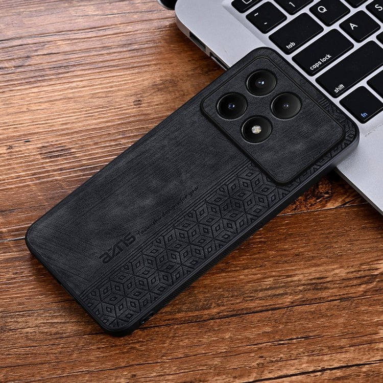 For Xiaomi Redmi K70 Pro AZNS 3D Embossed Skin Feel Phone Case(Black) - K70 Pro Cases by AZNS | Online Shopping South Africa | PMC Jewellery | Buy Now Pay Later Mobicred