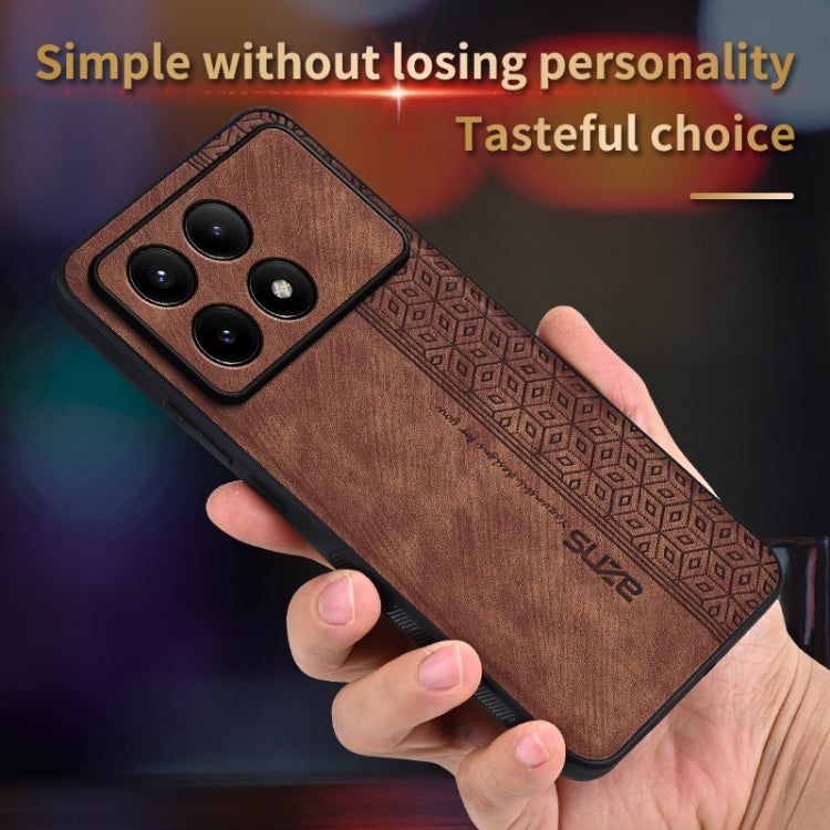 For Xiaomi Redmi K70 AZNS 3D Embossed Skin Feel Phone Case(Purple) - K70 Cases by AZNS | Online Shopping South Africa | PMC Jewellery | Buy Now Pay Later Mobicred