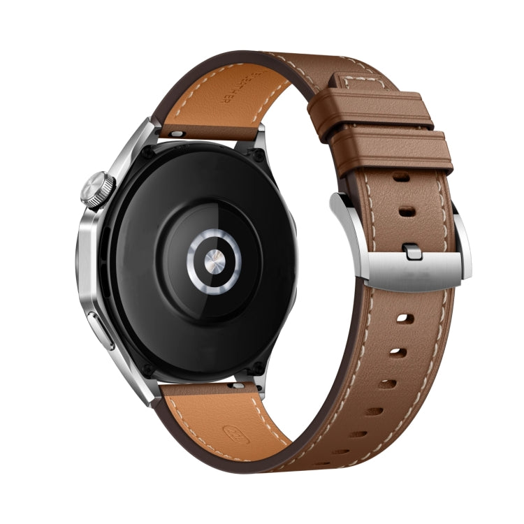 22mm Universal Square Tail Leather Watch Band(Coffee Color) - 22mm Bands by PMC TechLife | Online Shopping South Africa | PMC TechLife