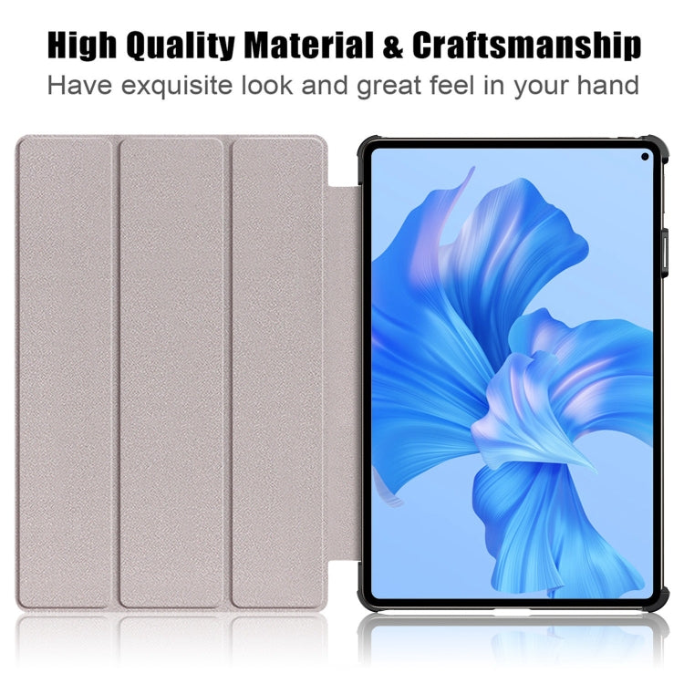 For Huawei MatePad Pro 11 2024 / 2022 Coloured Drawing 3-Fold Smart Leather Tablet Case(Dream Deer) - Huawei by PMC Jewellery | Online Shopping South Africa | PMC Jewellery | Buy Now Pay Later Mobicred