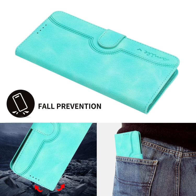 For Google Pixel 9 Heart Pattern Skin Feel Leather Phone Case(Light Blue) - Google Cases by PMC TechLife | Online Shopping South Africa | PMC TechLife | Buy Now Pay Later Mobicred