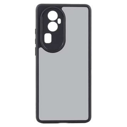 For OPPO Reno10 Pro+ Fine Pore Matte Black TPU + PC Phone Case - OPPO Cases by PMC Jewellery | Online Shopping South Africa | PMC Jewellery | Buy Now Pay Later Mobicred