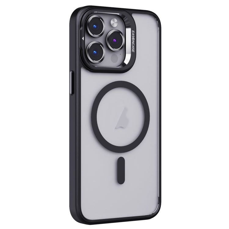 For iPhone 13 Pro Invisible Lens Holder PC + TPU Frosted MagSafe Phone Case(Black) - iPhone 13 Pro Cases by PMC TechLife | Online Shopping South Africa | PMC TechLife