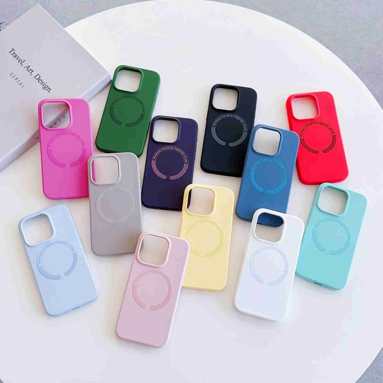 For iPhone 14 Plus MagSafe Magnetic Liquid Silicone Phone Case(Rose Red) - free shipping - PMC TechLife - Order now!