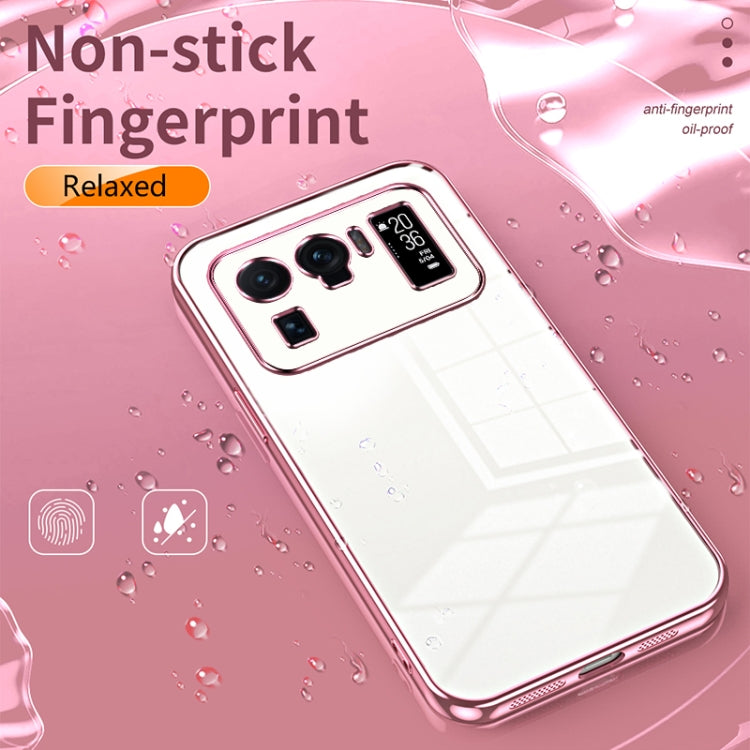 For Xiaomi Mi 11 Ultra Transparent Plating Fine Hole Phone Case(Gold) - Xiaomi Cases by PMC TechLife | Online Shopping South Africa | PMC TechLife