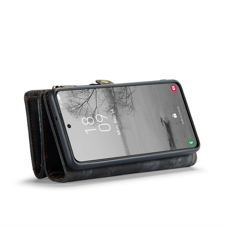 For Samsung Galaxy S24 5G CaseMe 008 Detachable Multifunctional Leather Phone Case(Black) - free shipping - PMC Jewellery - Order now!