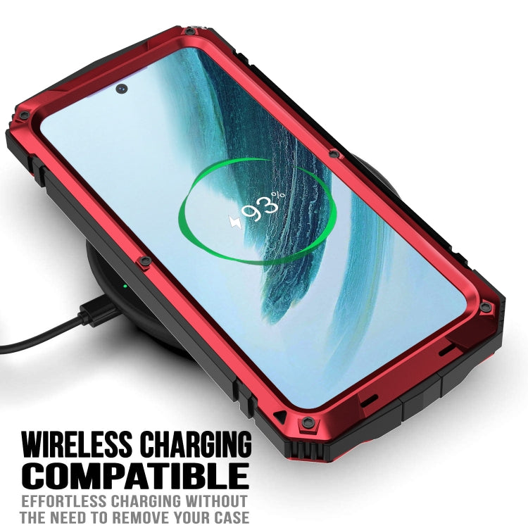 For Samsung Galaxy S24+ 5G R-JUST Life Waterproof Dustproof Shockproof Phone Case(Red) - Galaxy S24+ 5G Cases by R-JUST | Online Shopping South Africa | PMC TechLife | Buy Now Pay Later Mobicred