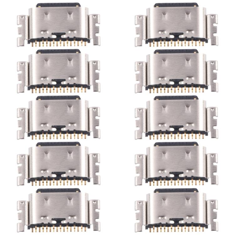 For Infinix Hot 40i  X6528B 10pcs Original Charging Port Connector - Single Tail Connector by PMc TechLife | Online Shopping South Africa | PMc TechLife | Buy Now Pay Later Mobicred