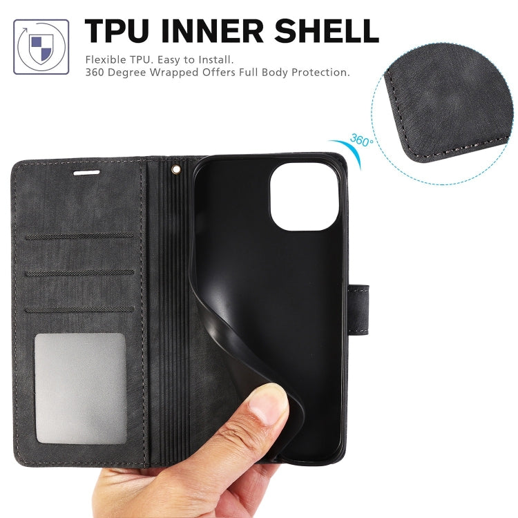 For iPhone 16 Pro Max Orchid Butterfly Embossed Leather Phone Case(Black) - free shipping - PMC TechLife - Order now!