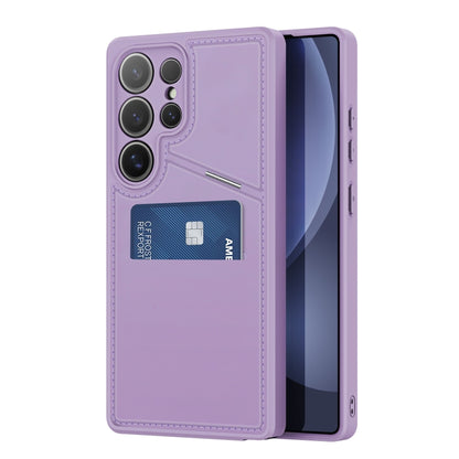 For Samsung Galaxy S25 Ultra 5G DUX DUCIS Rafi II Series MagSafe Magnetic Holder RFID Phone Case(Purple) - Galaxy S25 Ultra 5G Cases by DUX DUCIS | Online Shopping South Africa | PMC Jewellery | Buy Now Pay Later Mobicred