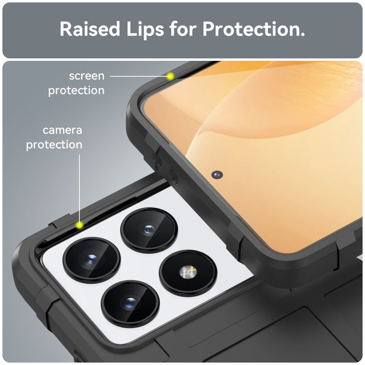 For Xiaomi Redmi K70 Pro Full Coverage Shockproof TPU Phone Case(Black) - Xiaomi Cases by PMC Jewellery | Online Shopping South Africa | PMC Jewellery | Buy Now Pay Later Mobicred