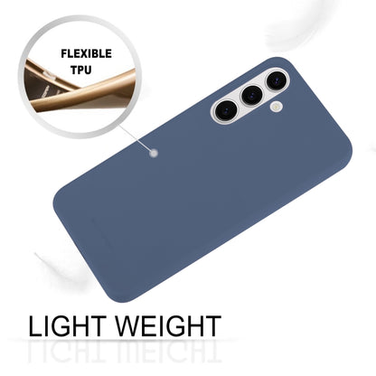 For Samsung Galaxy S24 5G GOOSPERY SOFT FEELING Liquid TPU Soft Phone Case(Dark Blue) - Galaxy S24 5G Cases by GOOSPERY | Online Shopping South Africa | PMC Jewellery | Buy Now Pay Later Mobicred